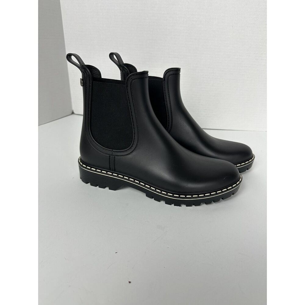 Igor Trak Mate Tri Rain Boots Black Women's Size EU 39 / US 8 Made In Spain